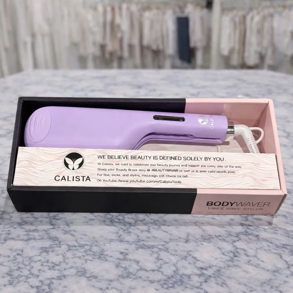 Calista BodyWaver Large Wave Styler Purple Hair Waver Tested